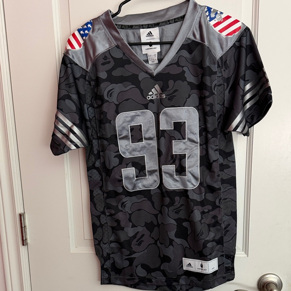 BAPE x Adidas football jersey